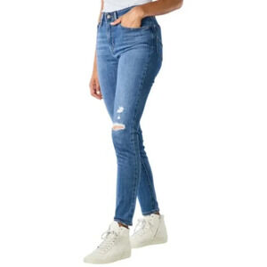 Levi's Womens 26 Distressed Knee  Premium 721 High Rise Skinny